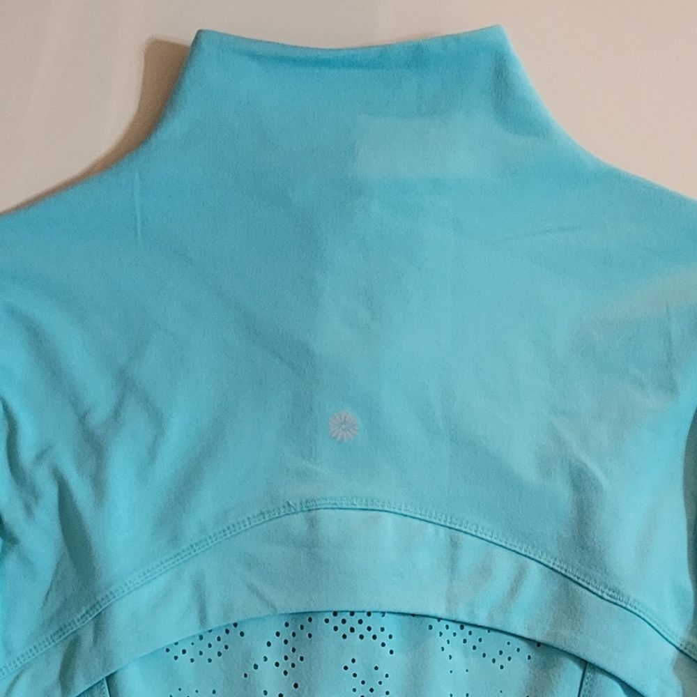 Tangerine Athleta Women's Aqua Mint Zippered Jacket - Picture 12 of 15